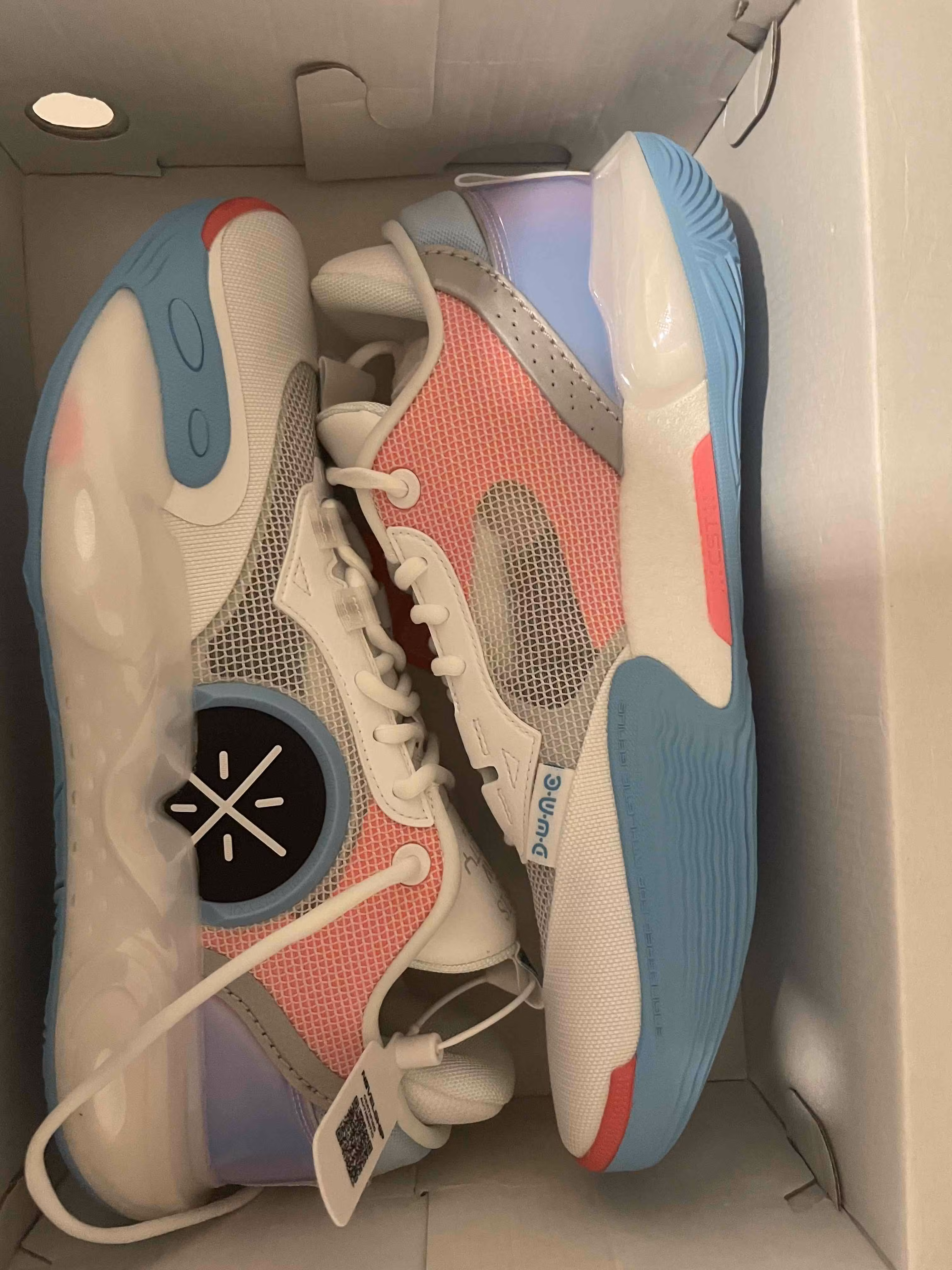 Li-Ning Wade All City 12 'White Blue Pink' ABAU015-1 Li-Ning Wade All City 12 'White Blue Pink' ABAU015-1